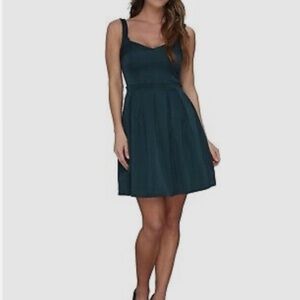 French Connection Dark Teal Mini Dress